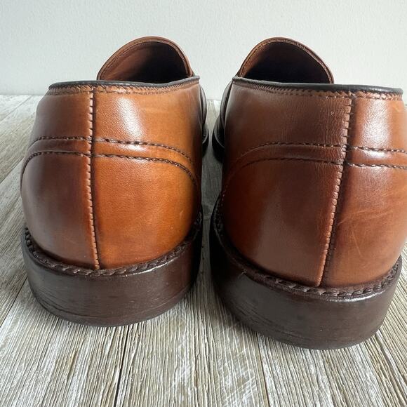Allen Edmonds Westchester 9 E Dress Shoes Walnut USA Leather Brown